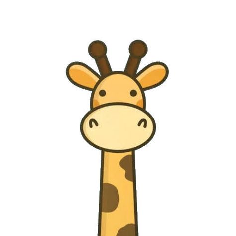 Aesthetic Giraffe Drawing, Giraphe Drawing Cute, Easy To Draw Giraffe, Easy Drawing Giraffe, Cartoon Giraffe Painting, Easy Cartoon Animal Drawings, How To Draw Girafe, Cute Giraffe Doodle, Giraffe Doodle Easy