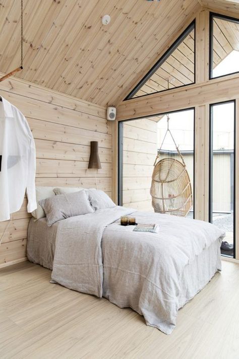 Scandi Cabin Interior, Scandinavian Interior Cabin, Scandinavian Cottage Interior, Scandi Cabin, Scandinavian Cabin, Scandinavian Cottage, Log Cabin Interior, Log Cabin Kits, Scandinavian Style Home