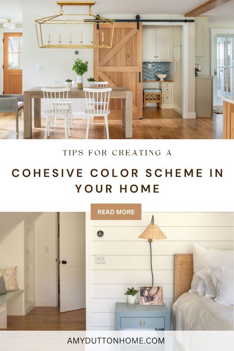 Creating a cohesive color scheme in your home is crucial for achieving a harmonious and visually appealing space! Whether you prefer an eclectic mix of colors or more of a monochromatic look, thoughtful consideration of your color choices is key to ensure they complement each other well. Click the link to read our tips for creating a cohesive color scheme in your home! Mix Of Colors, Color Choices, Color Scheme, Click The Link, Color Schemes, To Read, Color Mixing, Key, Color