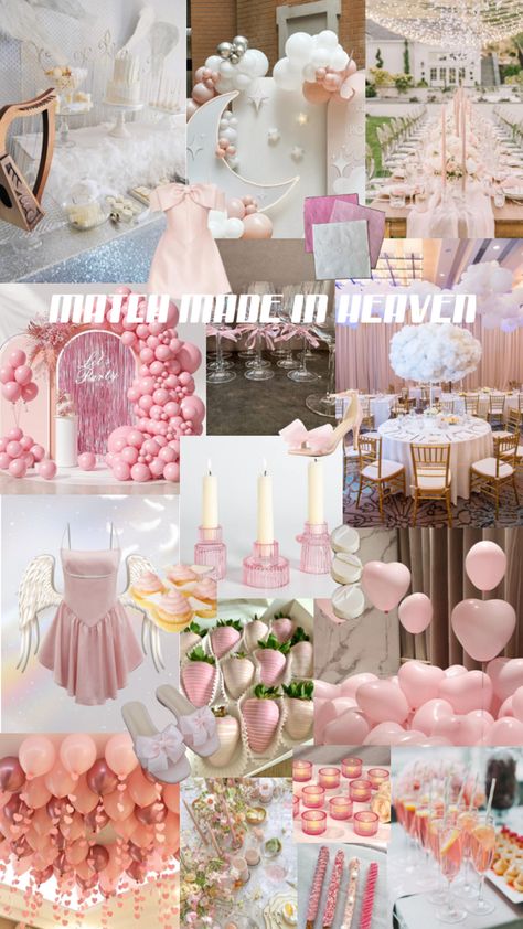 #heavenparty #matchmadeinheaven #heavenly #match #bacheloretteparty #bachelorette #hensnight Hens Night Theme, Bachelorette Party Planning, Bachelorette Themes, Bachelorette Party Themes, Hens Night, Match Made In Heaven, Bridal Shower Theme, Made In Heaven, Match Making