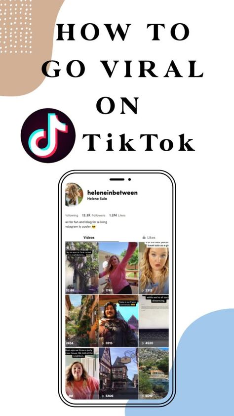 TikTok is here and it's the next big social media trend. I don't say this lightly! The last time I made that declaration was when Instagram started trending years ago. And you should definitely hop on the bandwagon and learn to grow your TikTok account right now. How to Grow on TikTok (And How I Went Viral... 4 Times) #tiktok #socialmedia #blogtips #socialmediatips #tiktoktips #viral Tiktok Strategy, Grow On Tiktok, Tiktok Growth, Pinterest Training, Tiktok Tips, Tiktok Marketing, Tiktok Ideas, Blog Business, Christian Business