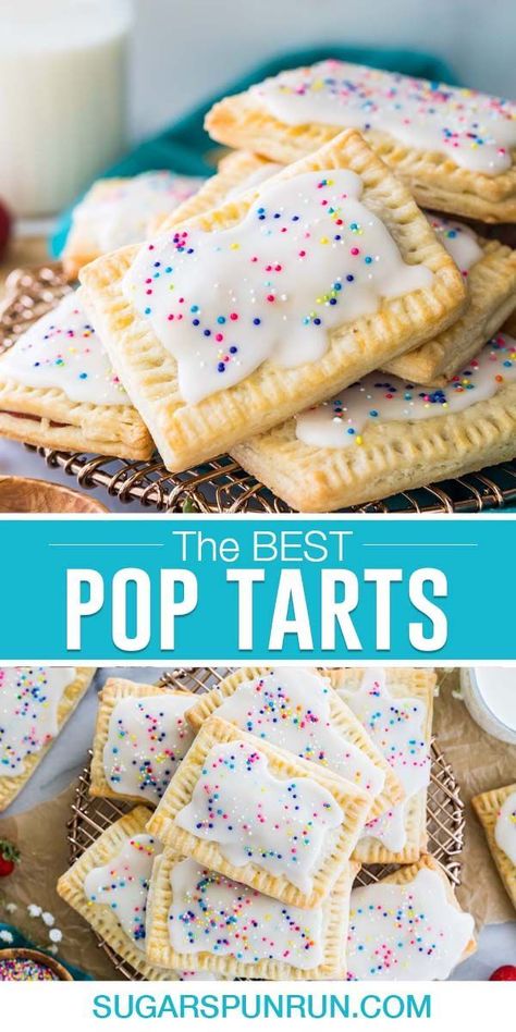 Homemade Pop Tarts Recipe, Pop Tarts Recipe, Strawberry Pop Tarts, Homemade Pop Tarts, Strawberry Pop, Poptart Recipe, Strawberry Pop Tart, Foil Packs, Tarts Recipe