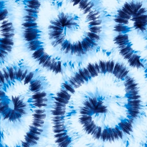 Tie dye blue turquoise white spiral | Premium Photo #Freepik #photo #watercolor Fabric Texture Pattern, Dye Patterns, Tie Dye Blue, Cute Panda Wallpaper, Leaf Drawing, Floral Damask, Batik Prints, Pretty Patterns, Tie Dye Patterns