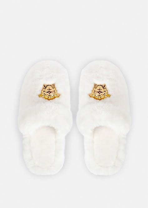 Versace Slippers, Linen Slippers, Silk Sleep Mask, Versace Shoes, Digital Closet, Versace Home, Faux Fur Slippers, Print Comforter, Cute Heels