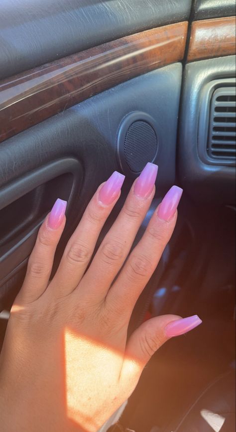 Pastel Pink And Purple Ombre Nails, Pink Purple Ombré Nails, Pink To Purple Ombre Nails, Pink And Purple Ombré Nails, Pink And Purple Ombre Nails, Purple Ombré Nails, Purple Ombre Nails, Pink Purple Ombre, Classy Acrylic