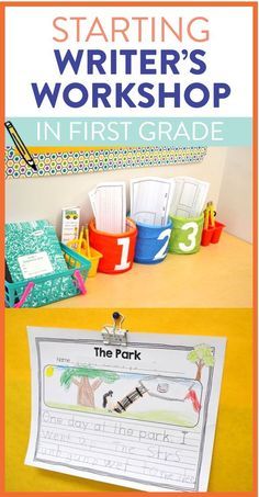 Writing In 1st Grade, How To Teach Writing In First Grade, Teaching Writing In First Grade, Reading Games First Grade, Diphthongs Activities, 1st Grade Writing Center, Writing Activities For First Grade, First Grade Writing Activities, Writing In First Grade