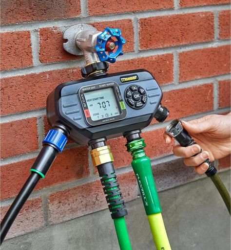 Irrigation Diy, Water Timers, Water Timer, Lee Valley Tools, Drip Irrigation System, Watering & Irrigation, Water Waste, Lee Valley, Lawn And Landscape