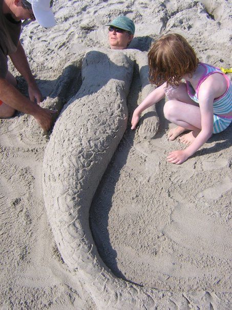 Mermaid Sand Art, Sand Mermaid Tail Beach, Sand Mermaid, Colouring Book Ideas, Cake By The Ocean, Sand Castles, Mermaid Pictures, Mermaid Tails, Sand Art