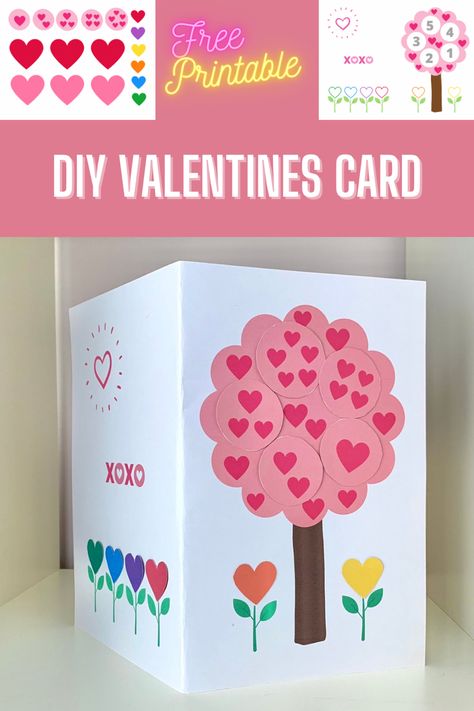 Paper Crafts For Toddlers, Cards Handmade Easy, Diy Valentines Card, Valentines Card Ideas, Easy Diy Valentines, Toddler Valentine Crafts, Valentines Day Cards Handmade, Crafts For Toddlers, Diy Valentines Cards