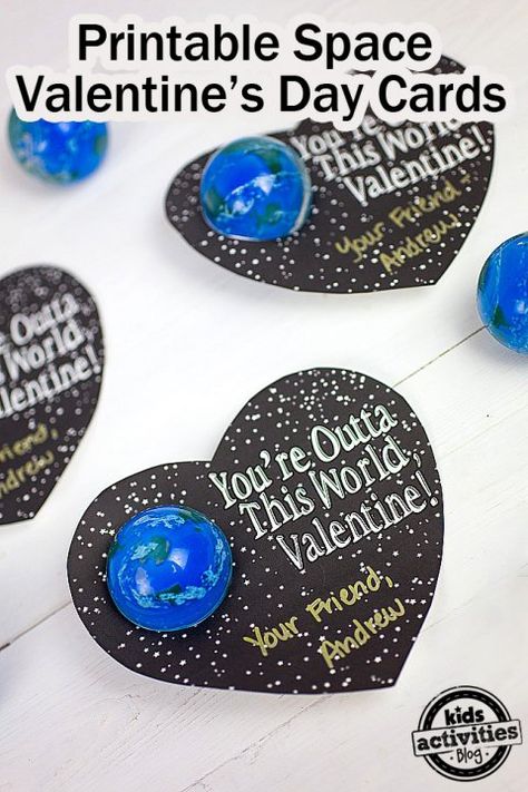 Printable Space Valentines Cards with bouncy ball Goofy Valentines, Space Valentines, Clever Valentines, Valentine Template, Homemade Valentines Day Cards, Punny Valentines, Printable Valentines Day Cards, Printable Valentines Cards, Valentine's Day Printables