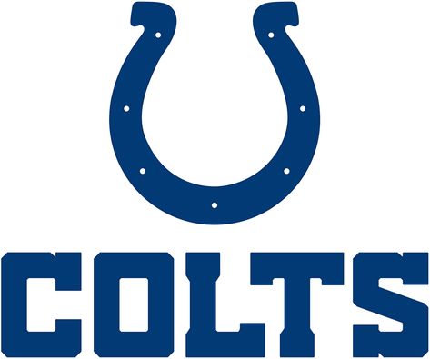 Indianapolis Colts Svg, Colts Svg, Colts Logo, Indianapolis Colts Logo, Nfl Football Art, Horseshoe Logo, Colts Football, Baltimore Colts, Wordmark Logo