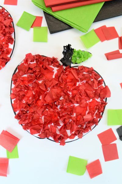 September Printables Free, Paper Apple, Fruit Crafts, Apple Preschool, Apple Activities, Apple Craft, Toddler Arts And Crafts, Apple Theme, Preschool Art Activities