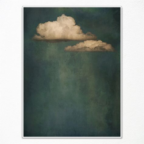 PRICES MAY VARY. Elevate your space with a touch of nostalgia through our Retro Clouds Art Prints. Inspired by the timeless appeal of retro aesthetics, these prints bring a sense of whimsy and charm to your walls. Choose from three sizes: 12x16 inches, 16x24 inches, and 24x36 inches to suit your space and style. Immerse yourself in the beauty of the sky with our Sky Cloud Picture Wall Decor. These captivating prints showcase the serenity of clouds in the sky, creating a tranquil and visually ple Stormy Clouds Painting, Moody Cloud Painting, Cloud Painting Acrylic, Moody Clouds, Poster For Room, Cloud Artwork, Moody Wall Art, Painting Clouds, Hamilton Art