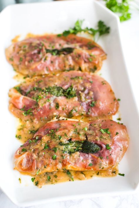 Prosciutto Chicken Recipes, Turkey Saltimbocca, Chicken Saltimbocca Recipe, Saltimbocca Recipe, Prosciutto Recipes, Chicken Saltimbocca, Masterchef Australia, Fresh Sage, Italian Chicken