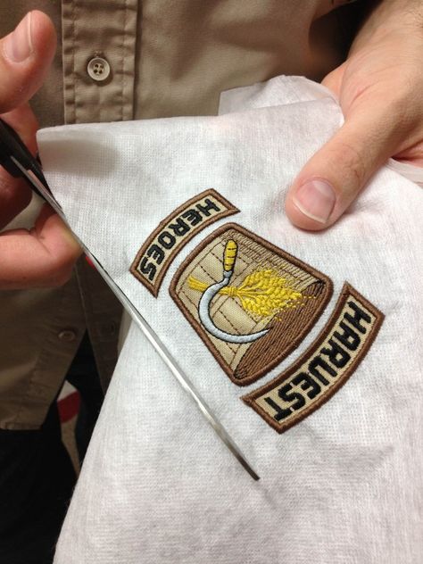 Custom Embroidered Patches, X Stitch, Art Friend, Stitching Techniques, Spray Adhesive, Custom Patches, Band Logos, Personalized Clothes, Satin Stitch