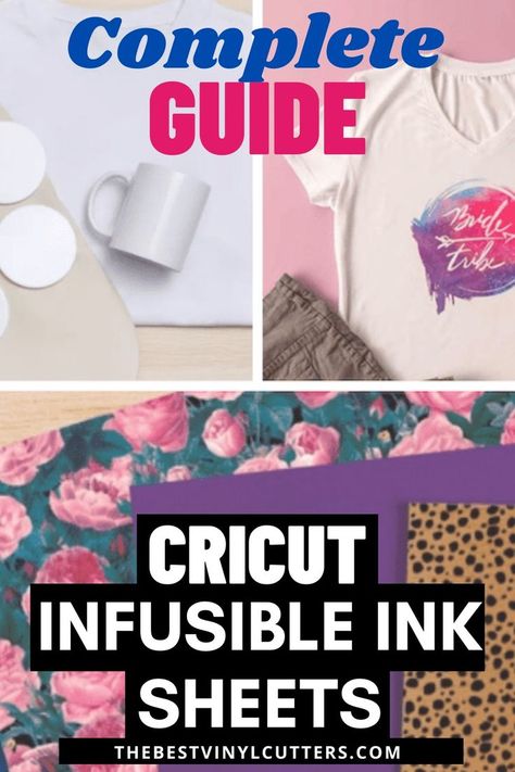 Infusible Ink Complete Guide How To Use Infusible Ink Cricut, Infusible Ink Cricut, Infusible Ink Projects, Sheet Storage, Infusible Ink Transfer Sheets, Green Mat, Using Cricut, Transfer Sheets, Boo Shirts