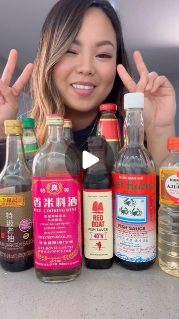 Stephanie Tea Recipes, Asian Pantry Staples, Stephvnietea Recipes, Asian Recipes Videos, Stephanie Tea, Hibachi Food, Authentic Asian Dishes, Asian Pantry, Asian Ingredients