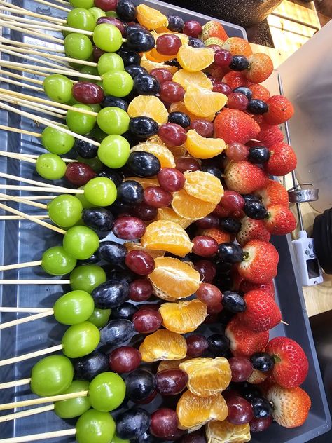 Film Night, Fruit Kebabs, Fruits Decoration, Fruit Decorations, Kebabs, Fruit Platter, Fruit, Film, Quick Saves