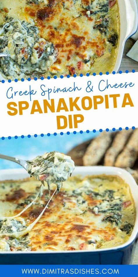 Greek Pita Dip, Greek Finger Food Party Appetizers, Greek Dishes Appetizers, Mediterranean Dips Recipes, Greek Bread Dip, Pita Bread Dip Recipes, Upside Down Spanakopita, Pita Bread And Dip, Easy Greek Appetizers Parties Food