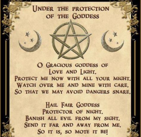 #goddess #protection #chant #spellwork #witch #wicca #celtic #pagan #triplegoddess #maiden #mother #crone Witchcraft Spells For Beginners, Spells For Beginners, Tarot Gratis, Wiccan Magic, Magic Spell Book, Grimoire Book, Healing Spells, Magick Spells, Wiccan Spell Book