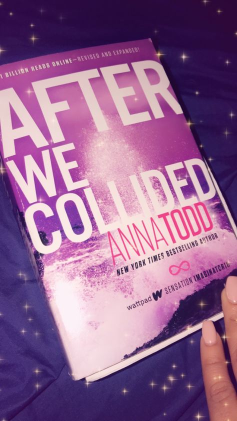 “After We Collided” by Anna Todd (Book 2) Still captured, Current Read. Will update post once completed 💖 After We Collided Book, After Book Aesthetic, After Books, After We Collided, Anna Todd, Read Books Online Free, Gal Gadot Wonder Woman, After Movie, Reading Stories