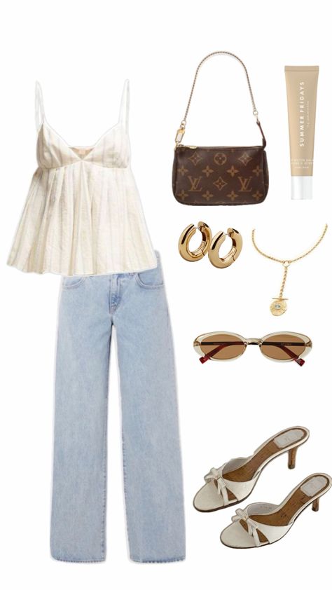 #outfits #ootd #brunch #sade #brunchoutfit Sade Girl Outfit, Sade Style Outfits, Sade Girls Aesthetic Outfits, Sade Girls Outfits, Sade Aesthetic Outfit, Sade Outfits, Ootd Brunch, Brunch Ootd, Sade Aesthetic