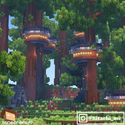 Neither Base Minecraft, Minecraft Treehouse Design, Tree Base Minecraft, Minecraft Base Decoration, Minecraft Houses Treehouse, Minecraft Tree Base, Base Design Minecraft, Minecraft Base Ideas Survival, Minecraft Base Design