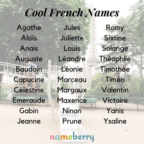 American Last Names, French Names Female, France Name, French Last Names, French Boys Names, American Names, French Name, French Names, Names For Boys