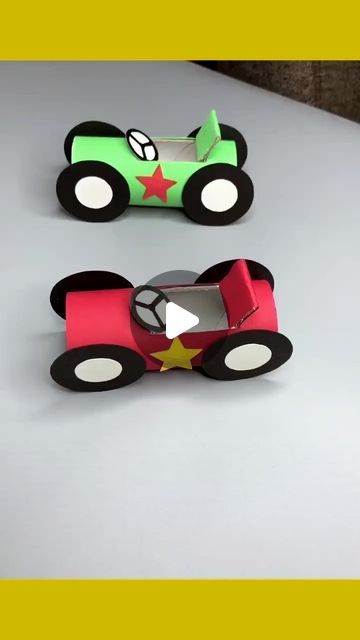 Car Art And Craft For Preschool, How To Make A Toy Car, Car Art And Craft, Preschool Car Activities, Car Activities For Preschoolers, Car Crafts For Kids Preschool, Car Crafts For Kids, Car Craft For Kids, Paper Toy Car