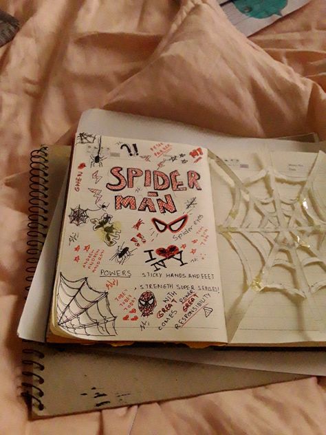 Spiderman Reading A Book, Spiderman Journal Page, Spiderman Journal Ideas, Spider Man Journal, Spiderman Scrapbook, Spiderman Journal, Gambar Spiderman, Spiderman Book, Spiderman Printables