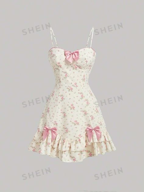 Cute Summer Dresses Shein, Really Cute Clothes, Pink Girly Outfits Classy, Casual Cute Outfits Summer, Cute Summer Dresses Short, Short Dress Aesthetic, Clothing Aesthetic Types, Cute Outfits Girly, Vestido Coquette