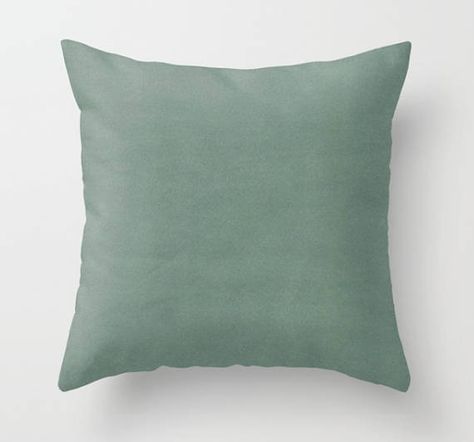 Mint Green Velvet Pillow Cover Decorative Throw Pillow Home Cotton Couch, Mint Pillow, Green Velvet Pillow, Velvet Pillow, Mint Velvet, Velvet Pillow Covers, Designer Fabric, Velvet Pillows, Green Velvet