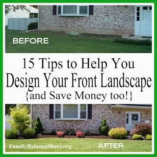 Front-Yard Landscaping: 15 Tips To Help You Design Your Landscape and Save Money Landscape Designers, Front Landscaping, Landscape Designs, Home Landscaping, Garden Yard Ideas, Landscaping Tips, Yard Design, Flower Ideas, Garden Flower