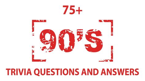 75+ 90s Trivia Questions and Answers 90s Trivia Questions And Answers, 90s Trivia, Rachel Friends, Empire Records, Street Fighter Ii, Trivia Questions And Answers, Best Horror Movies, Bin Laden, American Pie