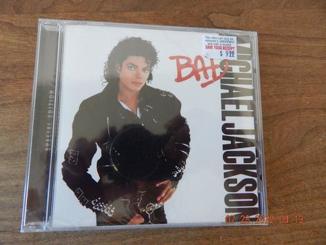 Bad 2001 Version - Jackson Michael CD Sealed! New SPECIAL EDITION Cd Michael Jackson, Vinyl Record Crafts, Record Crafts, Jackson Bad, Michael Jackson Bad, Vinyl Record, Michael Jackson, Vinyl Records, Cd