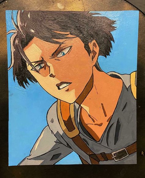 Levi Painting, Anime Painting Acrylic, Anime Painting, Captain Levi, Paint Party, Anime Artwork, Easy Paintings, Attack On Titan, Order Now