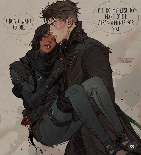 Frostbite Studios Six Of Crows, Darkling Fanart, Frostbite Studios, Kaz Inej, Six Of Crows Characters, Crow Club, Crow Books, Grisha Verse, The Grisha Trilogy