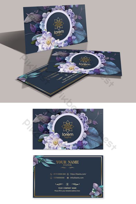 Certificate Design Inspiration, Business Card Psd Free, Romantic Floral Wedding, Dental Business Cards, Wedding Business Card, Shop Name Ideas, Retro Business Card, Menu Card Design, Company Business Cards