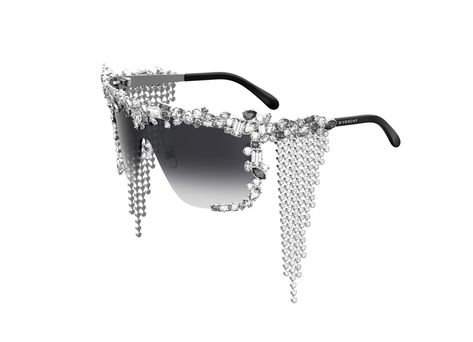 Givenchy Glasses, Givenchy Sunglasses, Polyvore Items, Fashion Journal, Crystal Sunglasses, Mask Shapes, Fashion Journals, Department Stores, Live Fashion