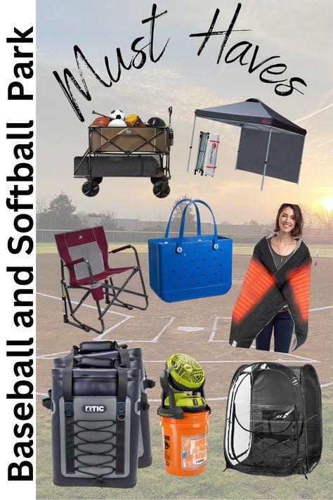 Transform your baseball and softball game days with these must-have essentials! From Weather Pods to heated blankets, these tips from a seasoned baseball mom, like me will keep you comfortable and cheering all season long. ⚾️🧢 #BaseballMom #SoftballLife #GameDayEssentials Softball Tournament Essentials, Softball Mom Must Haves, Softball Tournament Must Haves, 50 Degree Weather Outfit, Heated Blankets, Mom Must Haves, Softball Tournament, Softball Tournaments, Travel Baseball