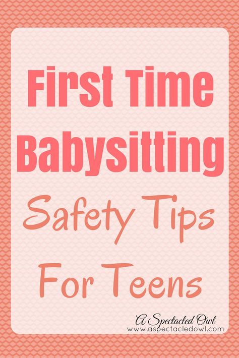 First Time Babysitting Safety Tips For Teens Babysitting Bag, Babysitting Kit, Babysitting Hacks, Tips For Teens, Babysitting Activities, Babysitting Crafts, Babysitting Fun, Babysitting Jobs, Jobs For Teens