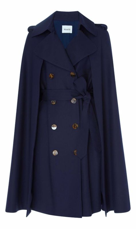 Raincoats For Women, Cape Coat, Fashion Sewing, Mode Outfits, Moda Operandi, Classy Outfits, Fashion Item, Fashion Collection, Ideias Fashion