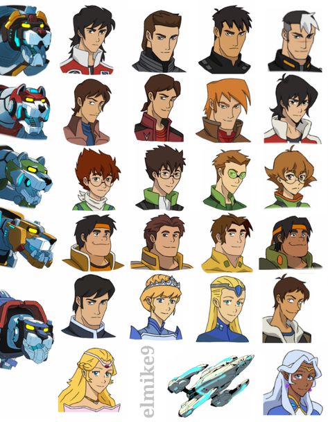 Voltron Characters Design, Voltron Allura, Keith Voltron, Voltron Paladins, 1980 Cartoons, Voltron Force, Voltron Funny, Klance Comics, Voltron Comics