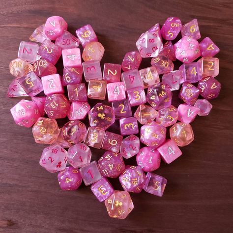 Pink Dice Aesthetic, D And D Aesthetic, Aesthetic Dice, Dice Aesthetic, Cool Dnd Dice, Ranger Dnd, Neon Lights Photography, H Letter Images, Dice Goblin