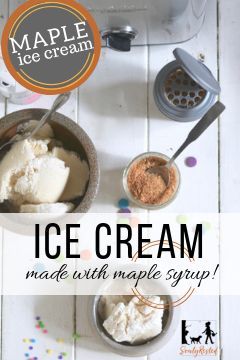 Maple Ice Cream Recipe, Melissa Norris, Cuisinart Ice Cream Recipes, Kitchen Aid Ice Cream Recipes, Maple Ice Cream, Kitchen Aid Ice Cream, Homemade Maple Syrup, Best Ice Cream Maker, Homesteading Life