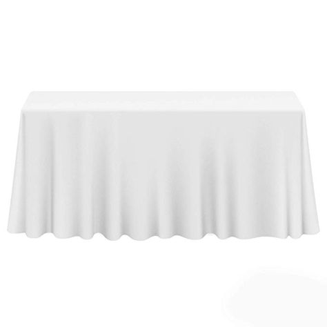 Wedding Tablecloths, Party Table Settings, Private Wedding, Fabric Table, Rectangle Tablecloth, Wedding Banquet, Banquet Tables, White Table Cloth, White Stain