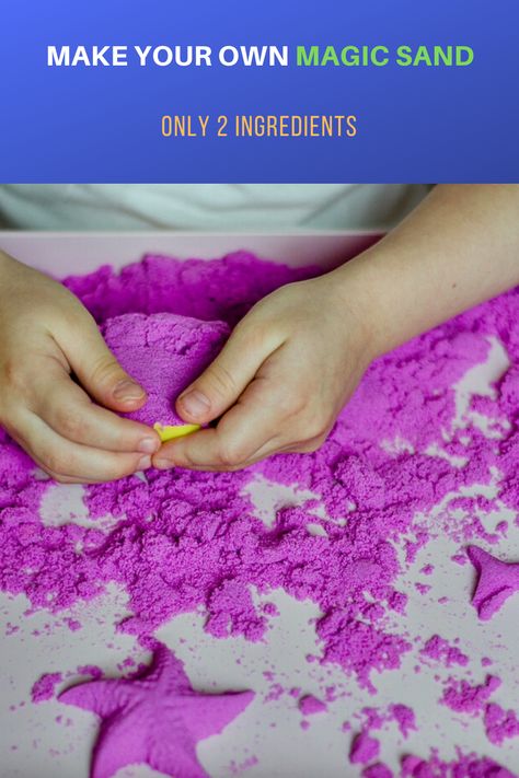 How To Make Magic Sand, Indoor Sandbox, Kids Sandbox, How To Make Magic, Magic Sand, Games Outdoor, Outdoor Play Spaces, Kids Backyard, Water Games For Kids