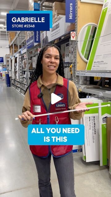 Lowe's Home Improvement on Instagram: "Tidy up your mess with this Tension Rod hack 💡 #TensionRodHack #CabinetOrganization #DrawerOrganization #OrganizationHacks" Tension Rod Hacks, Tension Rods, Mirror Store, Tension Rod, Kitchen Cabinet Organization, Cabinet Organization, Tidy Up, Lowes Home Improvements, Pots And Pans