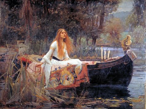 Magic and a Kidnapped Bride-to-be Marked for Murder Waterhouse Paintings, Lady Of Shalott, John Waterhouse, Pre Raphaelite Paintings, Art Amour, The Lady Of Shalott, Pre Raphaelite Brotherhood, Pre Raphaelite Art, Illustration Kunst