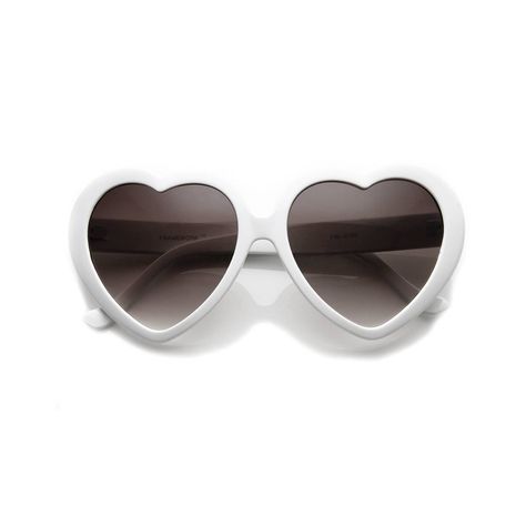 Sunglasses Cute, Cat Eye Colors, Heart Shaped Glasses, Heart Glasses, Vacation Accessories, Cute Sunglasses, White Sunglasses, Shaped Sunglasses, Cute Glasses